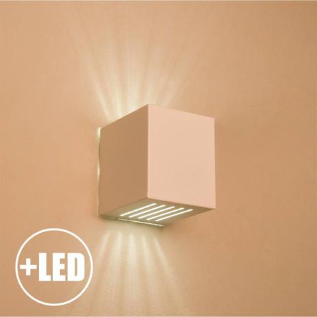 Arandela Frisada Efeito Parede Externa/ Interna + Led G9 6000k - Lcgeletro Menor preço em Arandela Frisada Efeito Parede Externa/ Interna + Led G9 6000k - Lcgeletro