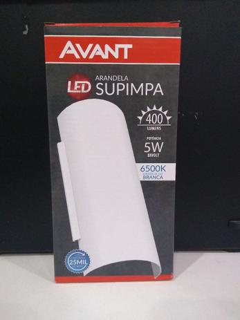 Arandela Led Supimpa Avant 5w Biv 6500k 400 Lm emissão luz branca é boa?