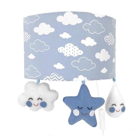 Arandela Meia Lua Chuva de Amor Azul Quarto Bebê Infantil Menino - Potinho de mel Menor preço em Arandela Meia Lua Chuva de Amor Azul Quarto Bebê Infantil Menino - Potinho de mel