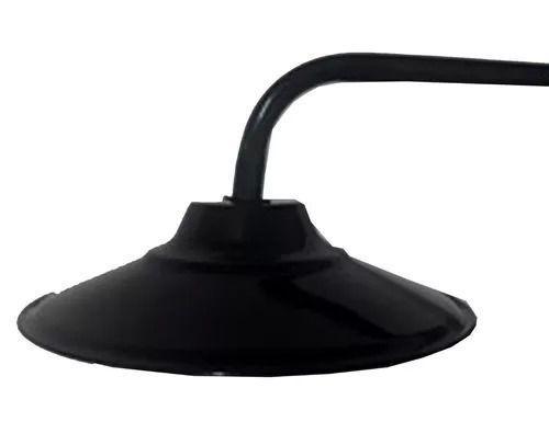 Arandela  Prato de Alumínio e Braço de 30 cm Curvo Pretos Externo - Enerlux é boa?