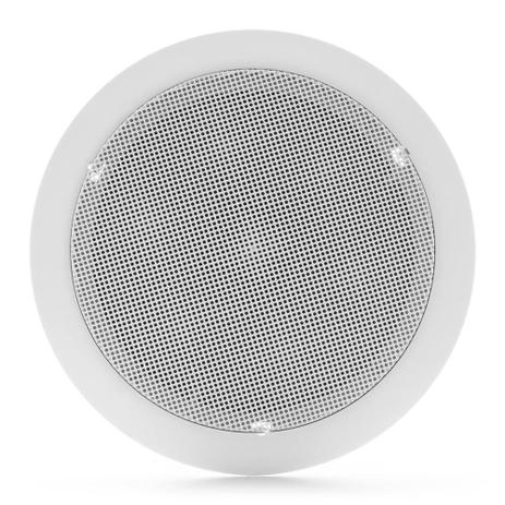 Arandela Redonda Fiamon Alto Falante 6” Difusor 30W RMS - Branca Menor preço em Arandela Redonda Fiamon Alto Falante 6” Difusor 30W RMS - Branca