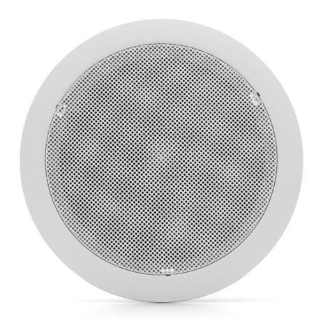 Arandela Redonda Fiamon Coaxial 6” - 50W RMS - Branca Menor preço em Arandela Redonda Fiamon Coaxial 6” - 50W RMS - Branca