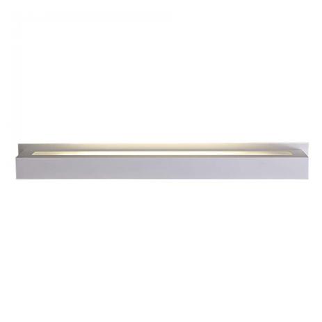 Arandela Retangular Arky 67cmx5cmx10cm Bella Italia Branco Menor preço em Arandela Retangular Arky 67cmx5cmx10cm Bella Italia Branco