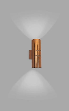Arandela Stylus Cobre Polido e Preto - Spot line Menor preço em Arandela Stylus Cobre Polido e Preto - Spot line