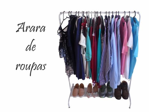 Arara Expositor De Roupas Cabideiro De Chão Branca Aço Promoção Vestuário Loja Apartamento é boa?