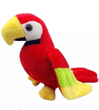 Arara Vermelha De Pelúcia 18 cm com Ventosa - Fm toys é ruim? Arara Vermelha De Pelúcia 18 cm com Ventosa - Fm toys é boa?