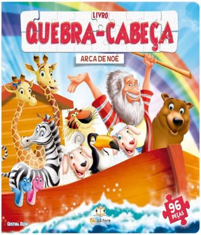 Arca De Noe, A - Livro Quebra-cabeca Grande - Blu editora Menor preço em Arca De Noe, A - Livro Quebra-cabeca Grande - Blu editora