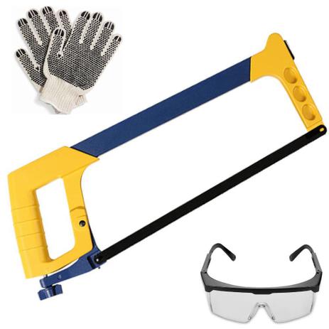 Arco Serra Fixo Extra Tensão Brasfort 6214 com Lamina e Kit EPI Menor preço em Arco Serra Fixo Extra Tensão Brasfort 6214 com Lamina e Kit EPI