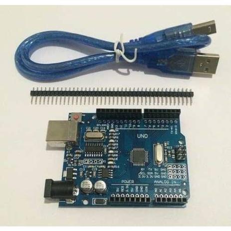 Arduino Uno Rev3 R3 Atmega328 Smd Com Cabo Usb Menor preço em Arduino Uno Rev3 R3 Atmega328 Smd Com Cabo Usb