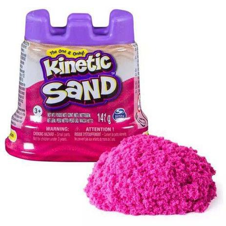 Areia de Modelar Kinetic Sand 141g - Sunny Menor preço em Areia de Modelar Kinetic Sand 141g - Sunny