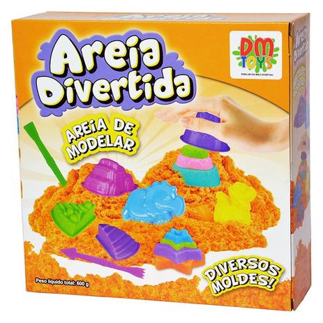 Areia Divertida Bichos Dmt5127 Dm Toys Menor preço em Areia Divertida Bichos Dmt5127 Dm Toys