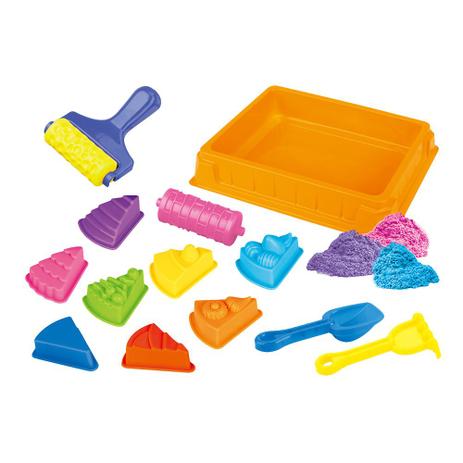 Areia Divertida Cinética Magica Bolos 900g - Dm Toys Menor preço em Areia Divertida Cinética Magica Bolos 900g - Dm Toys