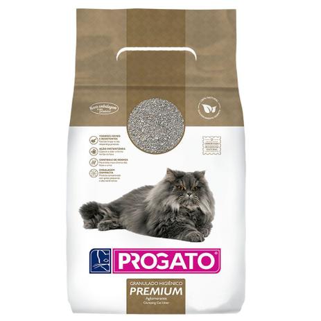 Areia Higiênica Progato Premium Para Gatos 10kg Menor preço em Areia Higiênica Progato Premium Para Gatos 10kg