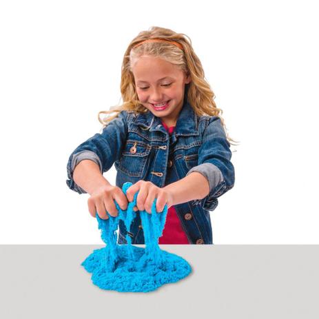 Areia para Modelar - Massa Areia Colorida - Kinetic Sand - Azul - Sunny Menor preço em Areia para Modelar - Massa Areia Colorida - Kinetic Sand - Azul - Sunny