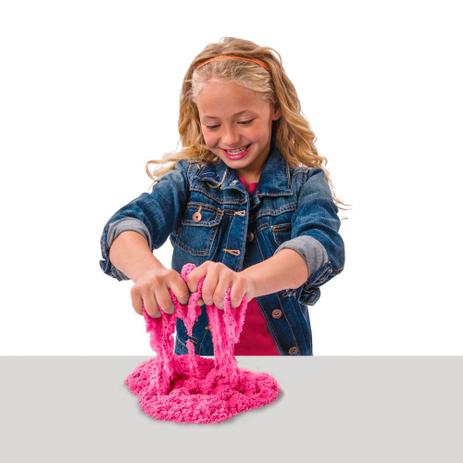Areia para Modelar - Massa Areia Colorida - Kinetic Sand - Pink - Sunny Menor preço em Areia para Modelar - Massa Areia Colorida - Kinetic Sand - Pink - Sunny