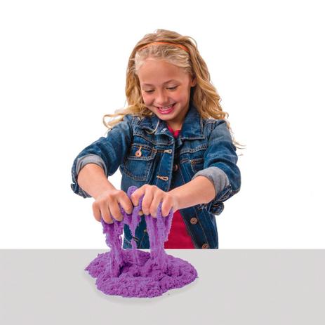 Areia para Modelar - Massa Areia Colorida - Kinetic Sand - Roxo - Sunny Menor preço em Areia para Modelar - Massa Areia Colorida - Kinetic Sand - Roxo - Sunny