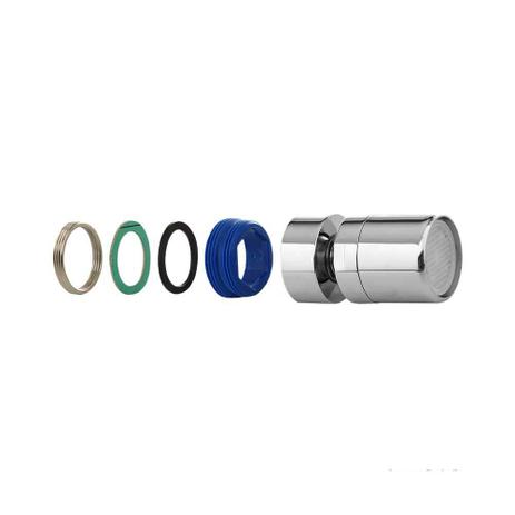 Arejador completo para torneira de cozinha com articulador padrão Deca, Fabrimar e Docol Blukit Menor preço em Arejador completo para torneira de cozinha com articulador padrão Deca, Fabrimar e Docol Blukit