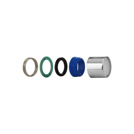 Arejador Completo para Torneira Padrão Deca, Fabrimar E Docol Cromado - Blukit Menor preço em Arejador Completo para Torneira Padrão Deca, Fabrimar E Docol Cromado - Blukit