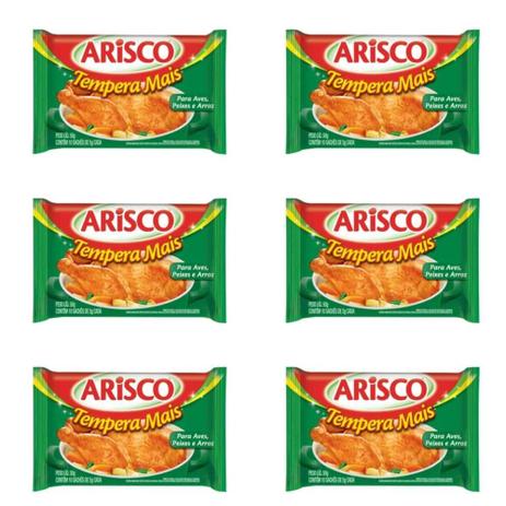 Arisco Aves Tempero 10x5g (Kit C/06) Menor preço em Arisco Aves Tempero 10x5g (Kit C/06)