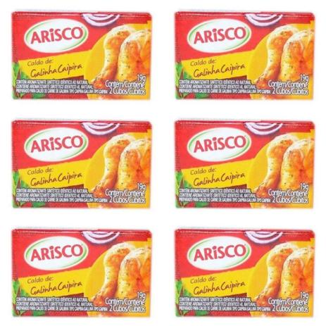 Arisco Caldo De Galinha Caipira 19g (Kit C/06) é boa?