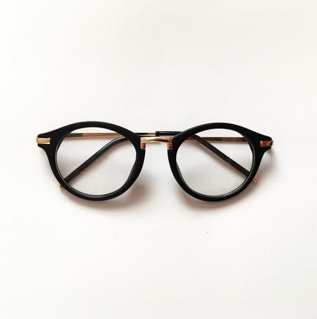 Armação de Acetato Redonda com detalhes em Metal para Óculos de Grau - Várias Cores - Vinkin Menor preço em Armação de Acetato Redonda com detalhes em Metal para Óculos de Grau - Várias Cores - Vinkin