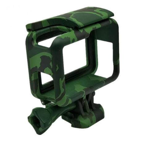 Armação Suporte Camuflado The Frame Para Câmeras GoPro Hero 5 Black Hero 6 Black Hero 7 Black Cor Verde Escuro - Shoot Menor preço em Armação Suporte Camuflado The Frame Para Câmeras GoPro Hero 5 Black Hero 6 Black Hero 7 Black Cor Verde Escuro - Shoot
