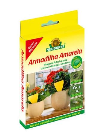Armadilha Adesiva para Insetos Neudorff - 10 Placas Amarelas Pequenas é boa?