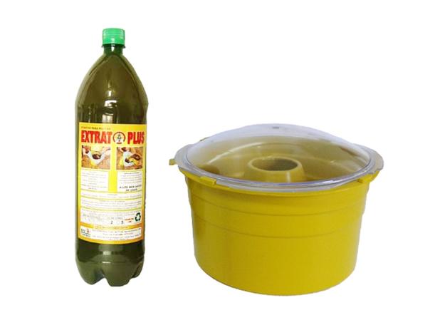 Armadilha Mata Mosca com Atrativo Natural Caixa com 4 kits - Stop inset Menor preço em Armadilha Mata Mosca com Atrativo Natural Caixa com 4 kits - Stop inset