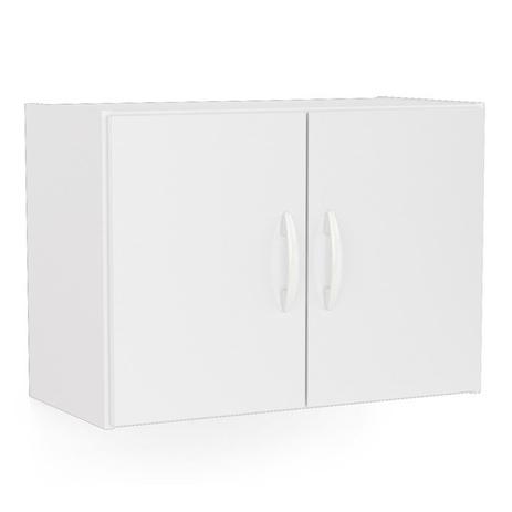 Armario Aereo 02 Portas Menor 36 CM Branco Politorno Menor preço em Armario Aereo 02 Portas Menor 36 CM Branco Politorno