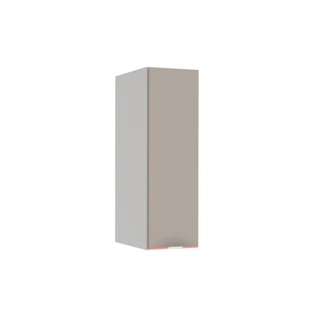 Armário Aéreo 1 Porta 20cm Premium Kappesberg Branco/Linho Titânio Menor preço em Armário Aéreo 1 Porta 20cm Premium Kappesberg Branco/Linho Titânio