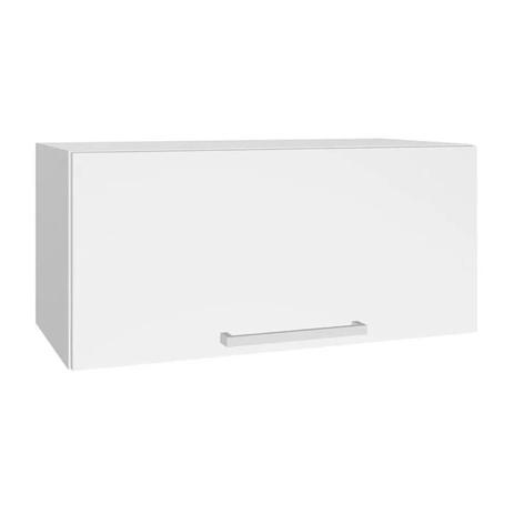 Armario Aéreo 1 Porta Basculante 70 cm Branco Milani Movelaria Menor preço em Armario Aéreo 1 Porta Basculante 70 cm Branco Milani Movelaria