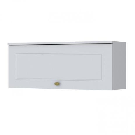 Armário Aéreo 1 Porta Basculante Americana Henn Branco Fosco Menor preço em Armário Aéreo 1 Porta Basculante Americana Henn Branco Fosco