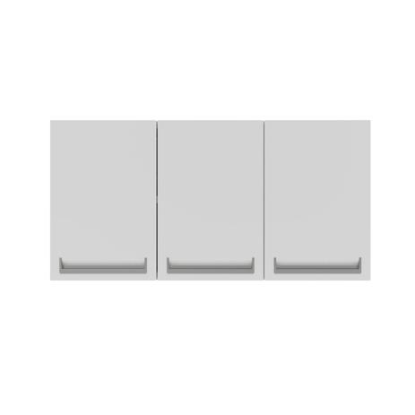 Armário Aéreo 3 Portas Colormaq Branco Menor preço em Armário Aéreo 3 Portas Colormaq Branco