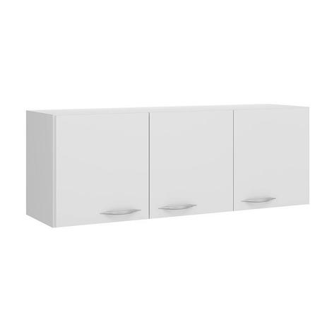 Armário Aéreo 3 Portas Soluzione - Soluzione Menor preço em Armário Aéreo 3 Portas Soluzione - Soluzione