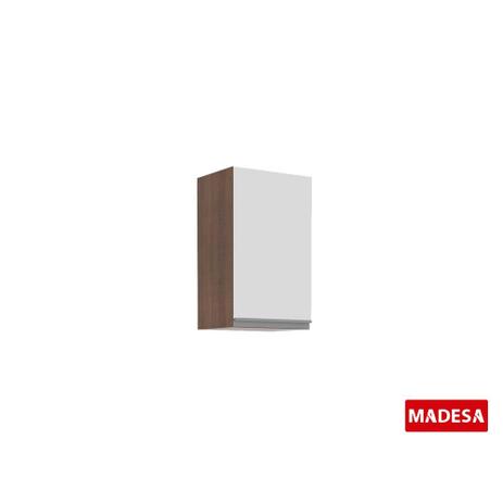 Armário Aéreo 40 cm 1 Porta Rustic/Branco - Madesa Menor preço em Armário Aéreo 40 cm 1 Porta Rustic/Branco - Madesa
