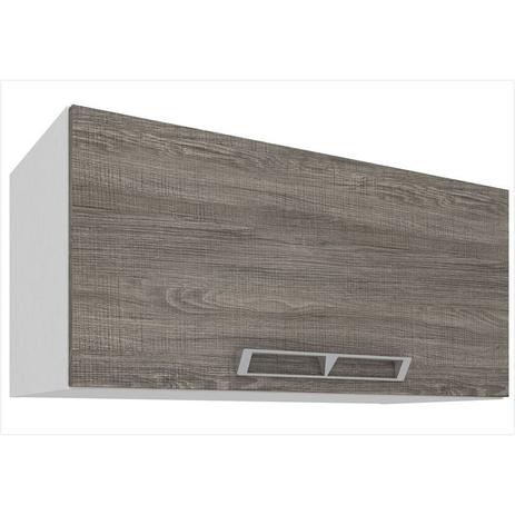 Armário Aéreo 70 cm com 01 Porta Basculante CZ401 Branco Rústico - Art In Móveis Menor preço em Armário Aéreo 70 cm com 01 Porta Basculante CZ401 Branco Rústico - Art In Móveis