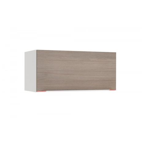 Armário Aéreo 70cm 1 Porta Basculante Kappesberg Branco/Nogueira Menor preço em Armário Aéreo 70cm 1 Porta Basculante Kappesberg Branco/Nogueira