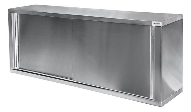 Armário Aéreo Atual Inox AA-304 em Aço Inox 304 2 Metros Menor preço em Armário Aéreo Atual Inox AA-304 em Aço Inox 304 2 Metros