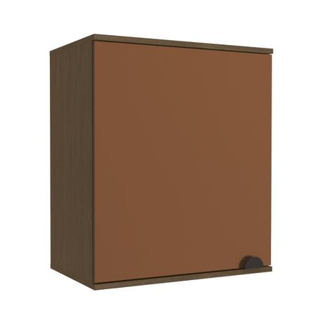 Armário Aéreo Cozinha Kappesberg Pop 1 Porta Jacarandá/Terracota Menor preço em Armário Aéreo Cozinha Kappesberg Pop 1 Porta Jacarandá/Terracota