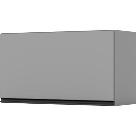 Armário Aéreo de Geladeira 01 Porta Belize 100% MDF Cinza para Cozinha Modulada - Henn Menor preço em Armário Aéreo de Geladeira 01 Porta Belize 100% MDF Cinza para Cozinha Modulada - Henn
