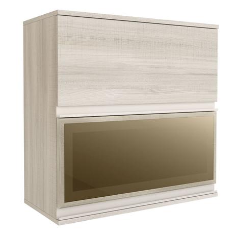 Armário Aéreo Duplo Itatiaia Belíssima Plus 70cm 2 Portas Saara Wood - Itatiaia móveis Menor preço em Armário Aéreo Duplo Itatiaia Belíssima Plus 70cm 2 Portas Saara Wood - Itatiaia móveis