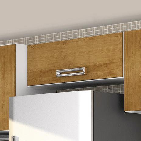 Armário Aéreo Geladeira 1 Porta de Abrir Topázio CHF Branco/Caramelo Menor preço em Armário Aéreo Geladeira 1 Porta de Abrir Topázio CHF Branco/Caramelo