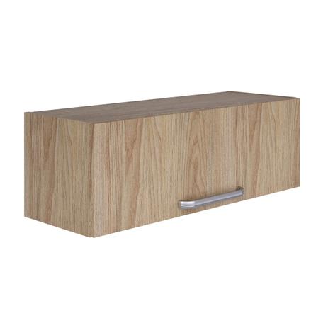 Armário Aéreo Horizontal Itatiaia Cacau 1 Porta Carvalho Hanover - Itatiaia móveis Menor preço em Armário Aéreo Horizontal Itatiaia Cacau 1 Porta Carvalho Hanover - Itatiaia móveis