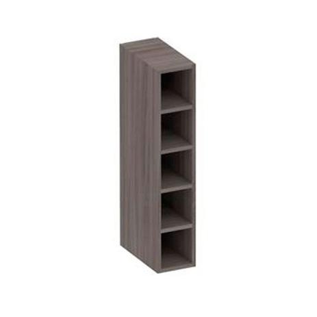 Armário Aéreo Luciane Life 1540 com 15cm Nicho Vertical Estrutura em MDP - Luciane Cozinhas Menor preço em Armário Aéreo Luciane Life 1540 com 15cm Nicho Vertical Estrutura em MDP - Luciane Cozinhas