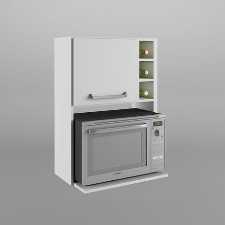 Armário Aéreo Micro-ondas com mini adega Decari 31113 Palmeira é boa?