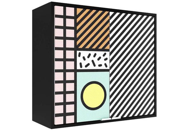 Armário Aéreo Multiúso Itatiaia Pop Art Smart - 2 Portas - Preto Matte A3/A4 - Edição Limitada é boa?