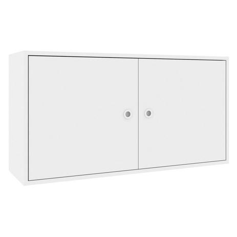 Armário Aéreo Multiuso Sun AE2080 2 Portas Branco - Art In Móveis Menor preço em Armário Aéreo Multiuso Sun AE2080 2 Portas Branco - Art In Móveis