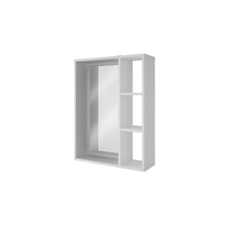 Armário Aéreo Para Banheiro BBN 03 Branco - Brv Menor preço em Armário Aéreo Para Banheiro BBN 03 Branco - Brv