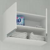 Armário Aéreo para Lavanderia 2 Portas 1 Prateleira  BS 31 - Branco - Brv é boa?
