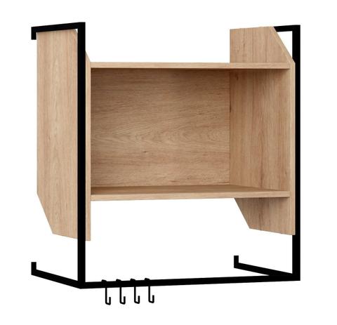 Armário Aéreo Soul com Suporte e Ganchos 1008 - BE Mobiliário Menor preço em Armário Aéreo Soul com Suporte e Ganchos 1008 - BE Mobiliário